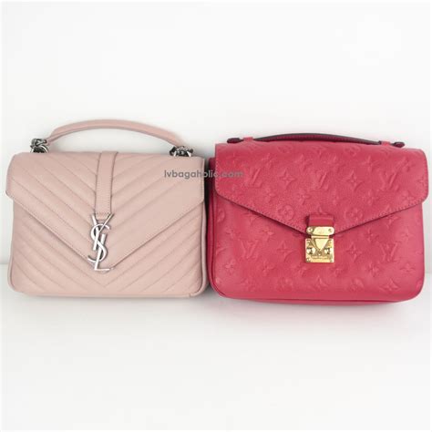 YSL Medium College Bag vs LV Pochette Metis: A Thorough  